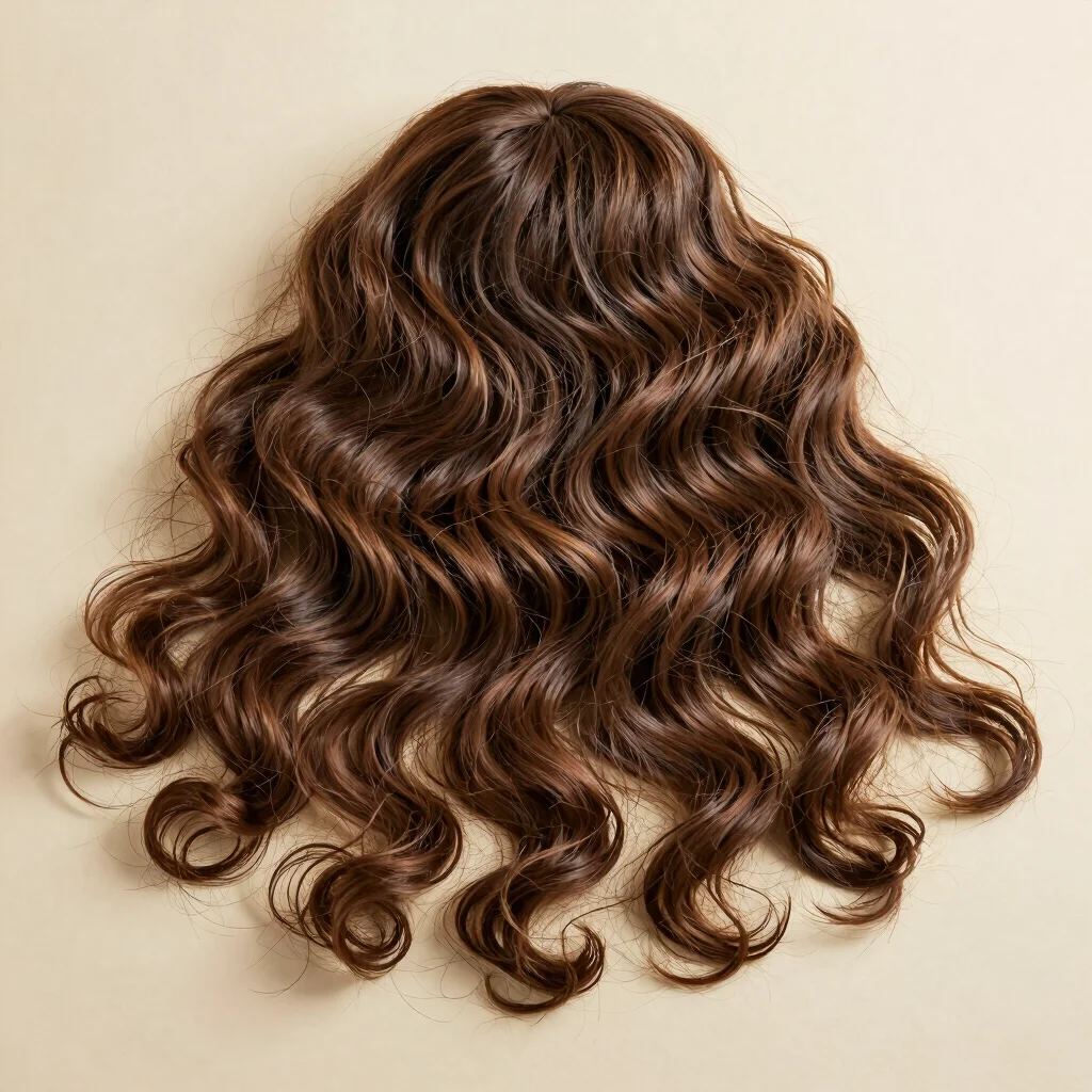 Ondas Suaves Castanhas